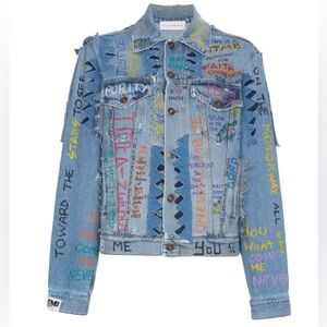 faith connexion Women Denim Jacket Small